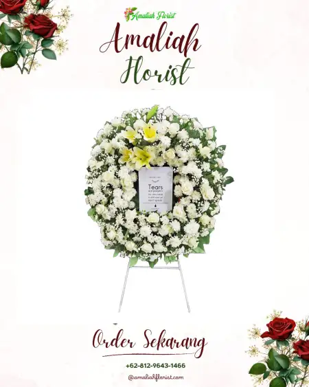 Krans Bunga Duka Abai Siat